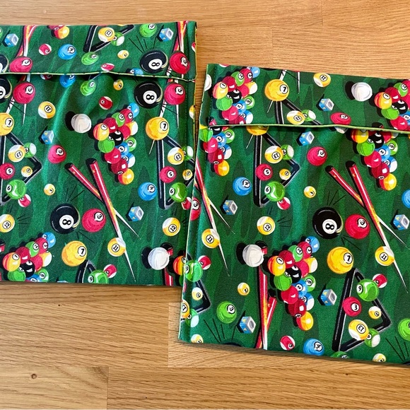 Baked Potato Bag - Pool Table & Rainbow Dots - Picture 2 of 2